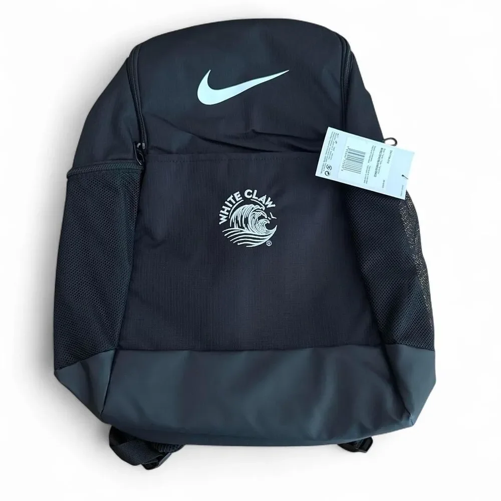 Nike x White Claw Logo Black Brasilia 9.5 24L Training Backpack NEW NWT!